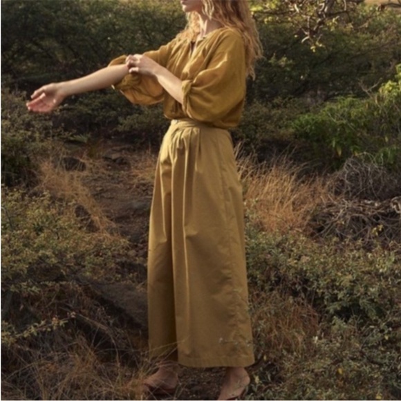 Doen Valentin Pant in Bay Leaf - Picture 3 of 9